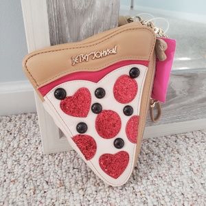 Betsey Johnson Pizza Clutch